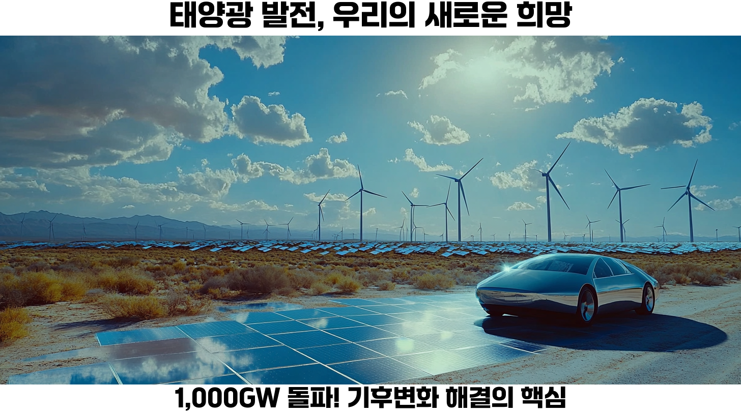 태양광 발전의 중요성