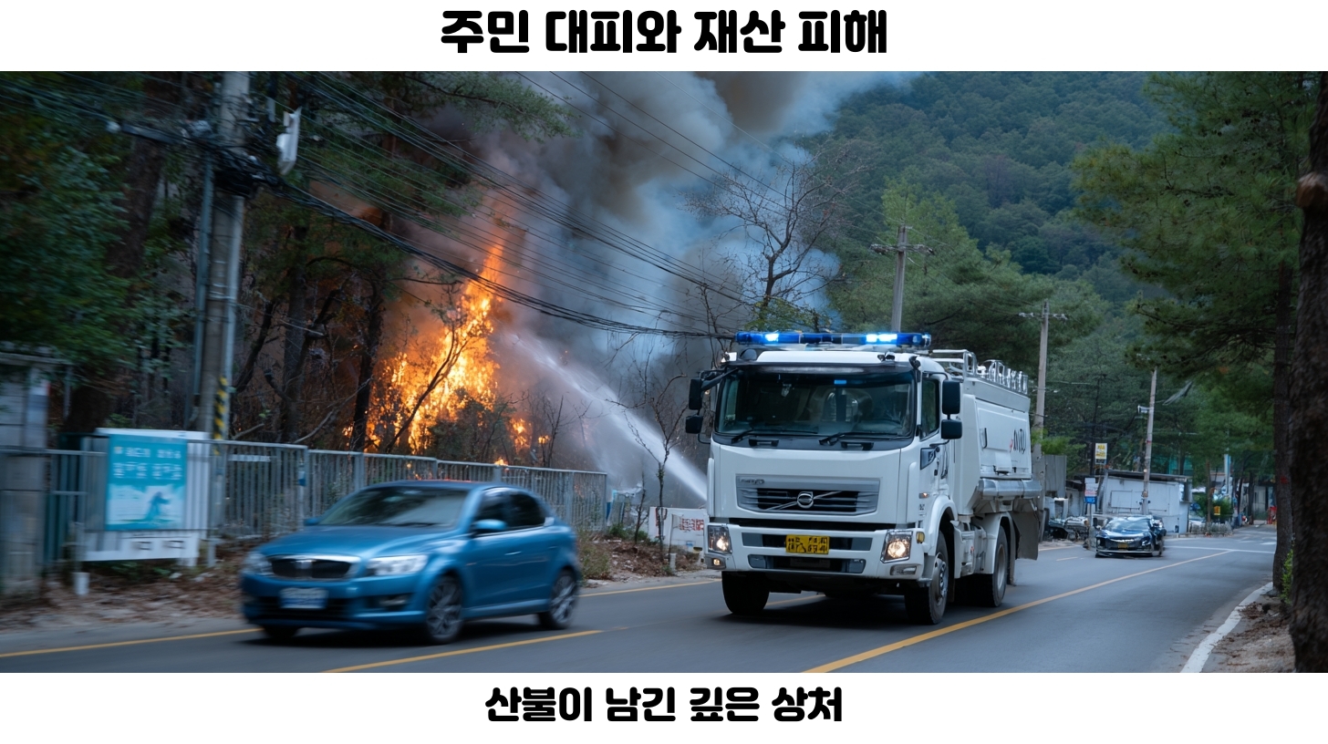 강릉 산불 긴급 진화 현황과 피해 상황 업데이트