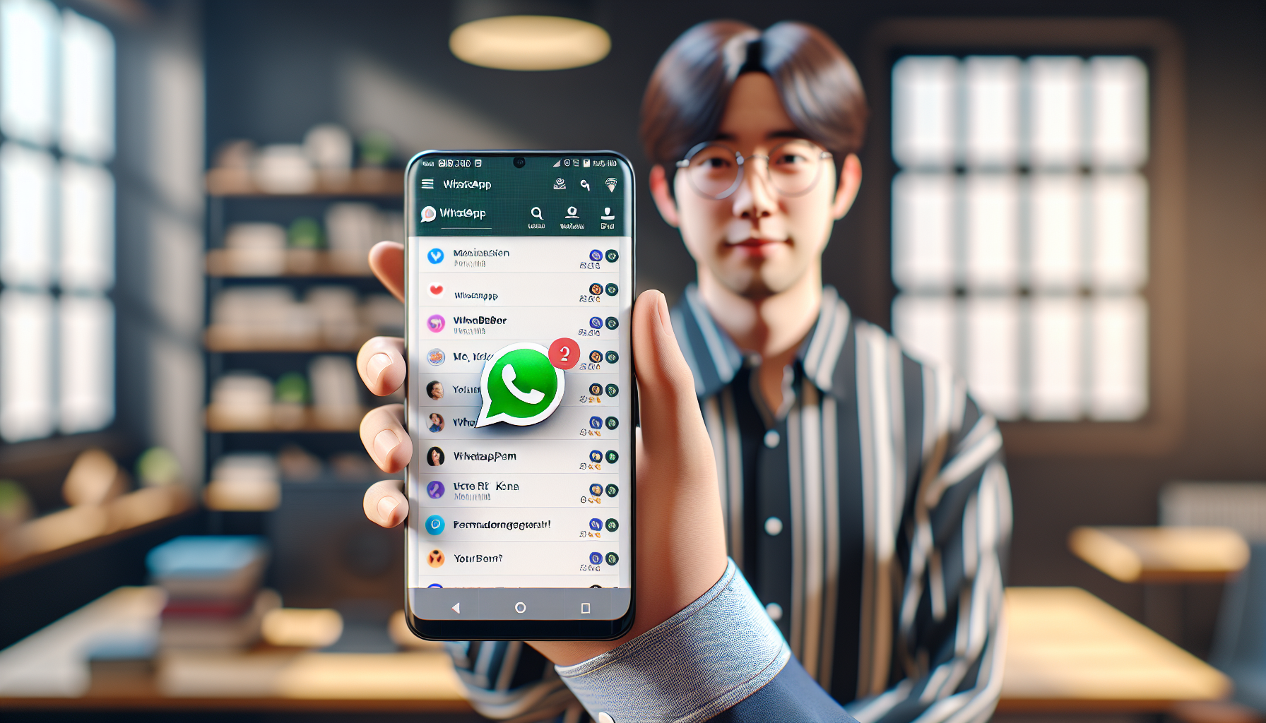 WhatsApp 업데이트 홈 스크린 배지 관리로 효율성 극대화