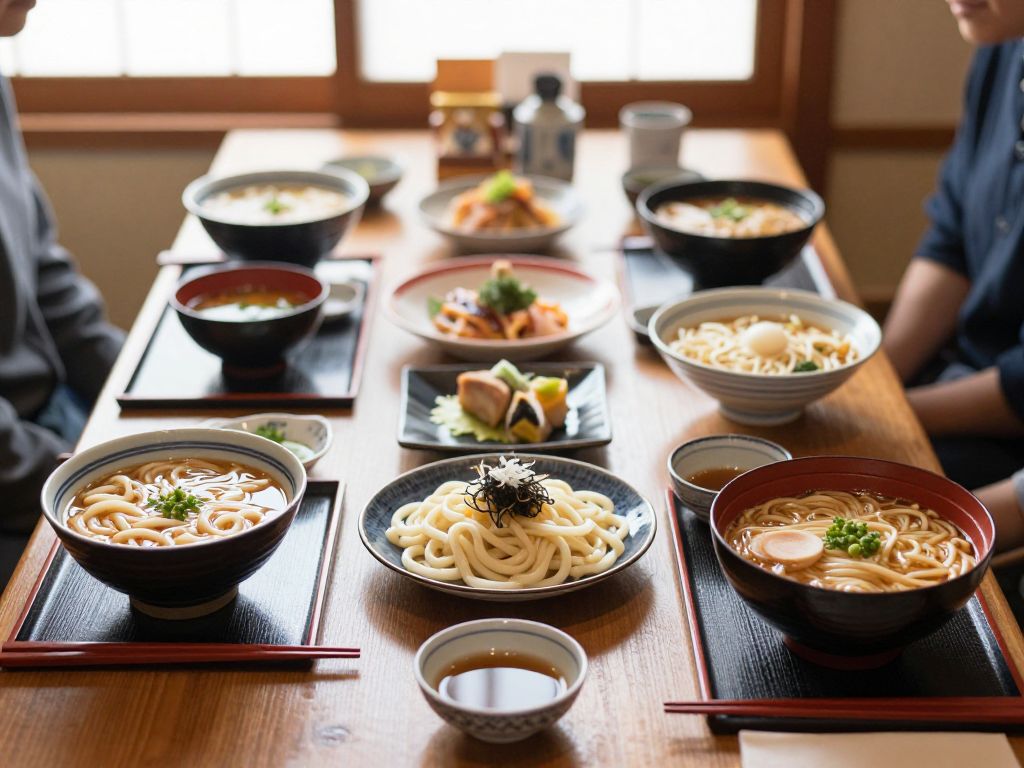 일본의 면 문화: 우동, 소바, 라멘의 매력과 차이