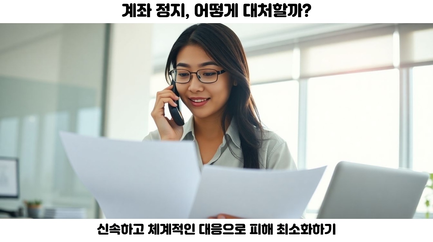 통장 묶기 범죄, 당신의 계좌도 위험하다: 피해 사례와 대처 방법