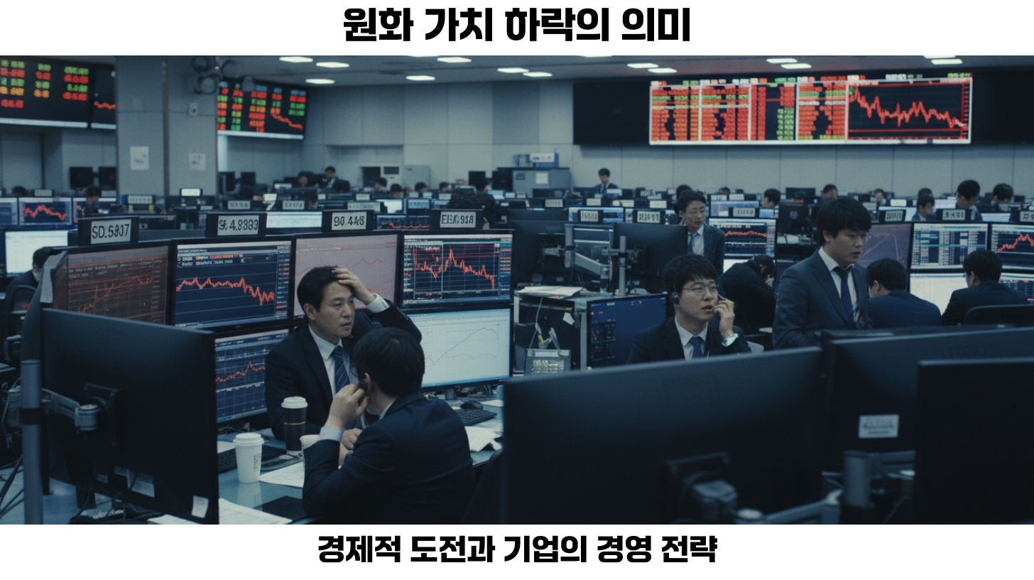 기업 경영 혁신: 환율 급등 및 외환시장 안정 대책으로 원화 가치를 지키는 법