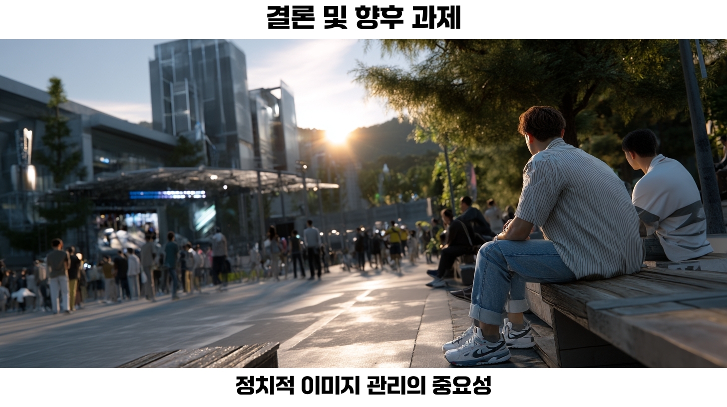 운동화 논란이 대통령 이미지에 미치는 영향과 지지율 하락 분석