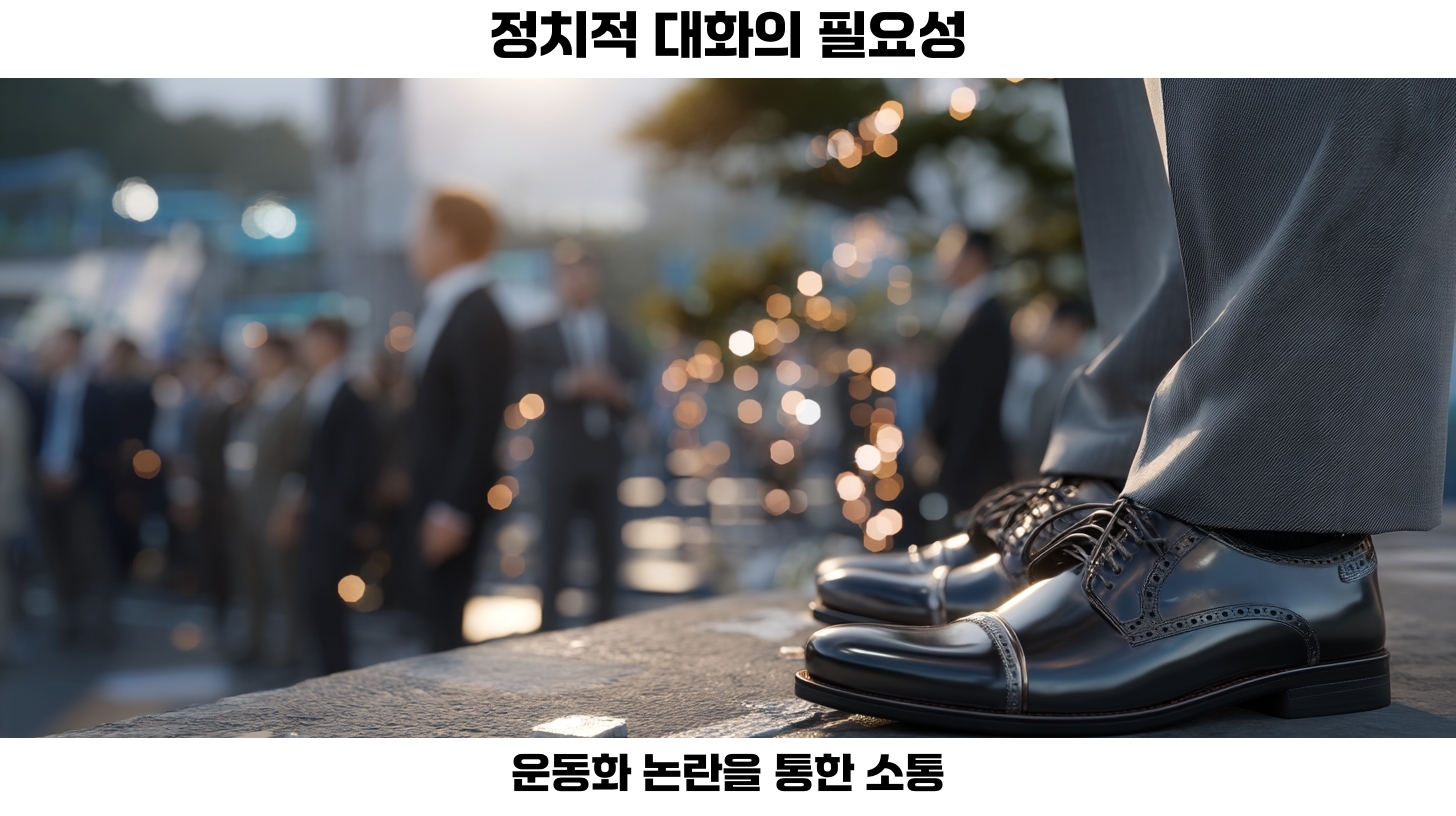 대통령 이미지에 따른 운동화 논란: 지지율 하락과 외교 행보의 관계