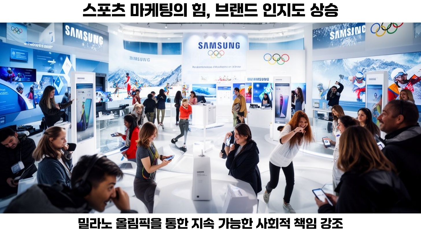 삼성전자, 밀라노 동계올림픽에서 글로벌 스포츠 마케팅의 미래를 열다