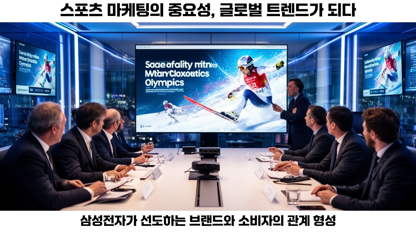 삼성전자, 밀라노 동계올림픽에서 스포츠 마케팅 혁신을 선보이다