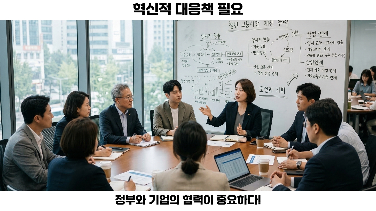 청년 고용 위축에도 불구하고 취업자 20만 명 증가, 2030 세대의 실업률은 최악