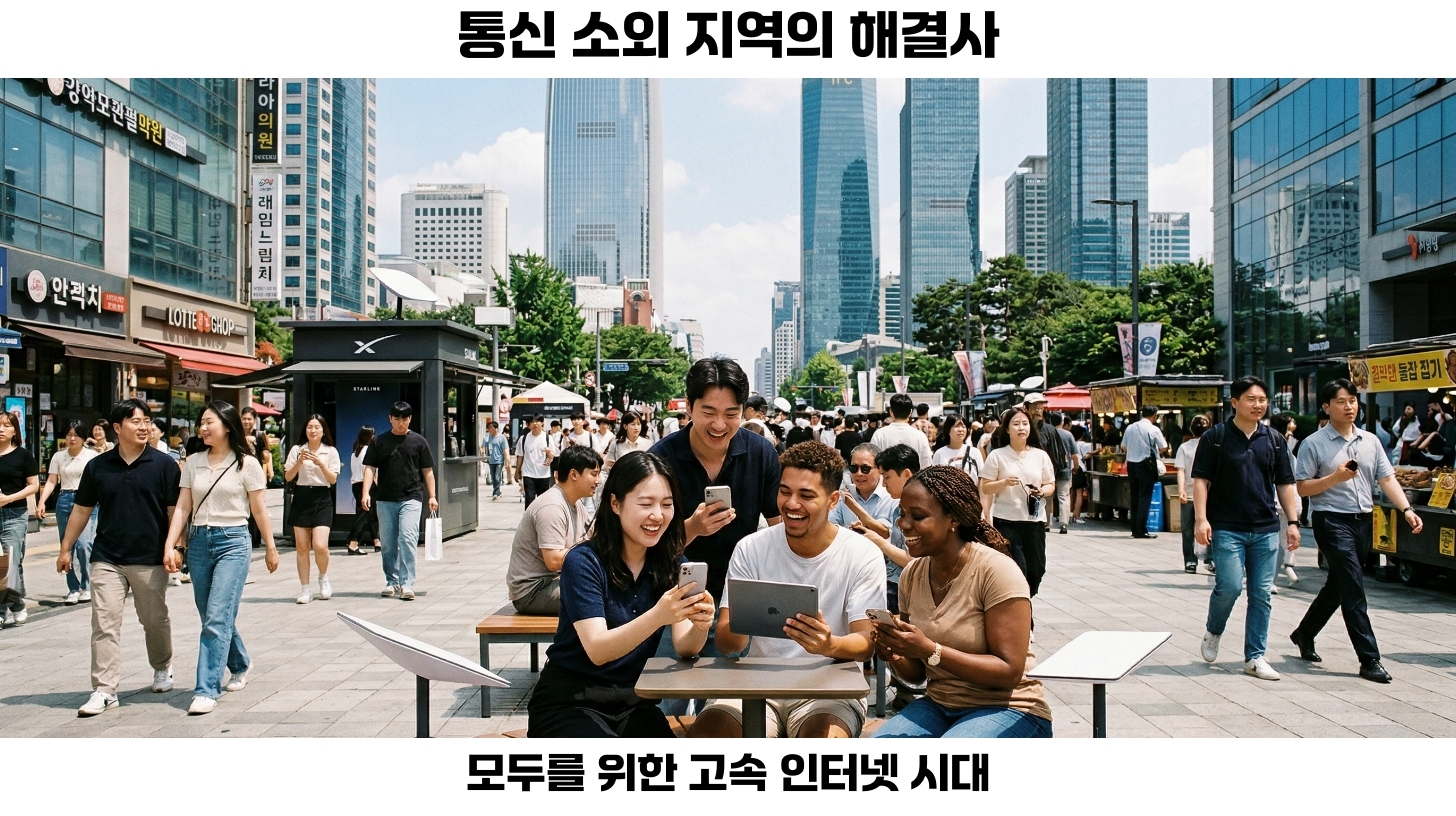 스타링크 한국 서비스 초읽기: 저궤도 위성통신이 가져올 이동통신 혁신