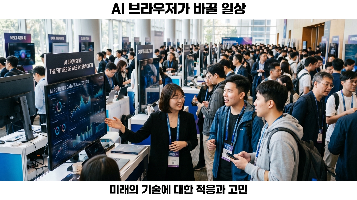 2026년 AI 브라우저 혁명: 퍼플렉시티와 크롬 인수의 시장 경쟁의 미래