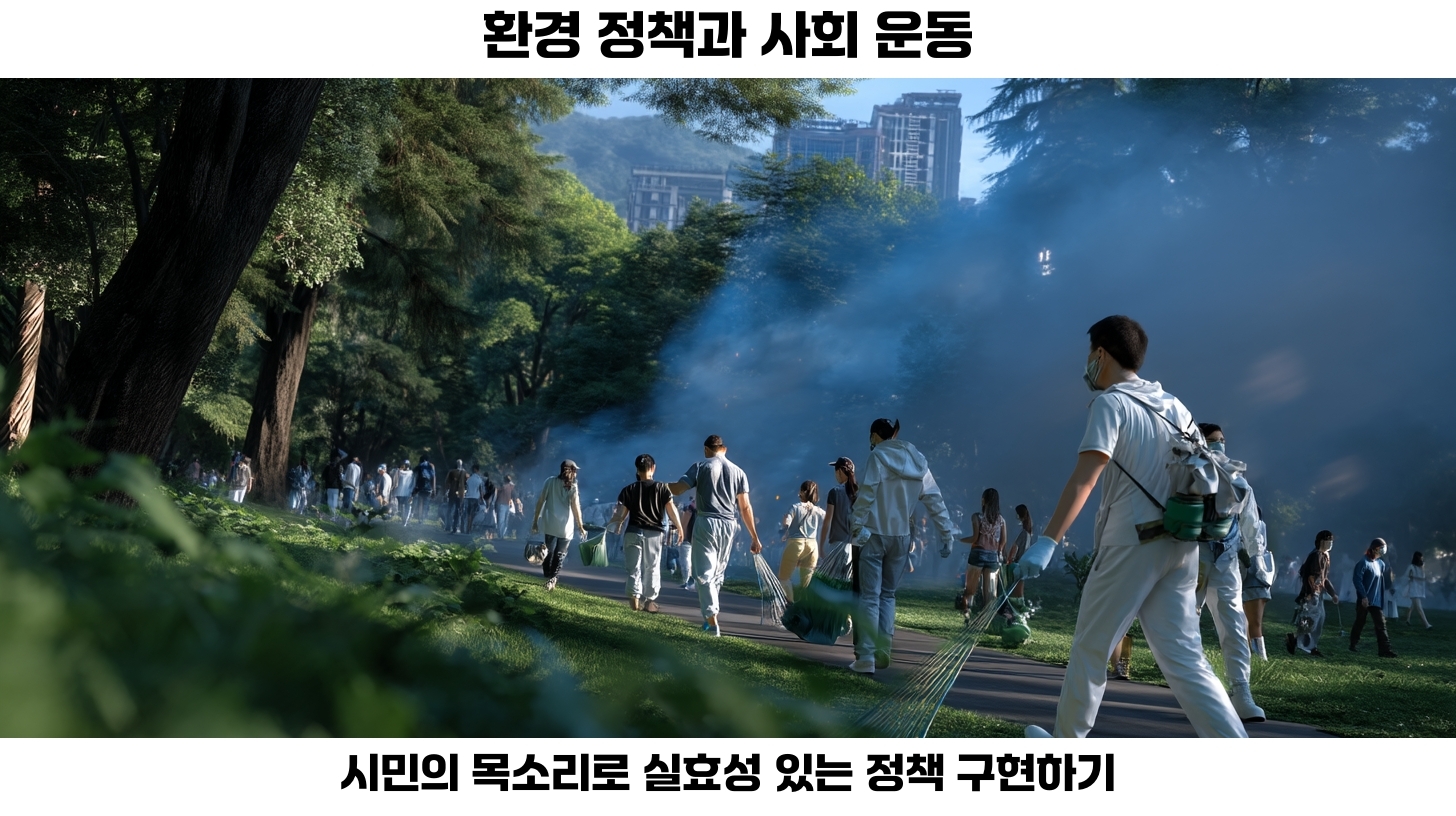 2026년 환경 보호의 새로운 패러다임: 시민 참여와 지속 가능성을 위한 길