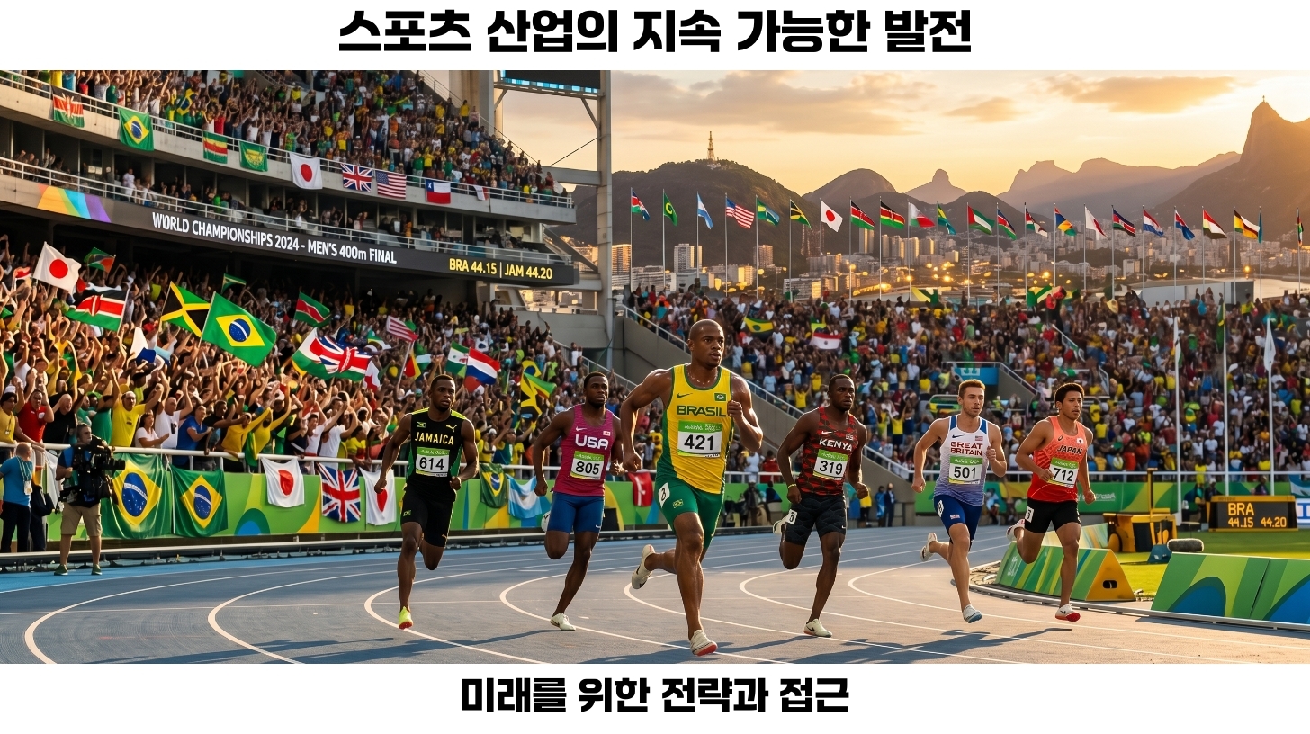 2026년 스포츠 산업의 미래: 국제 대회와 선수 육성이 국가 브랜드를 강화하는 방법