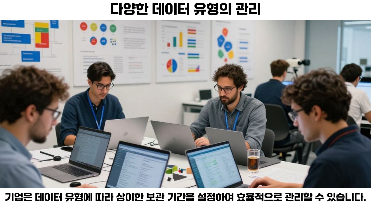 데이터 보관 기준: 현대 기업의 필수 요소
