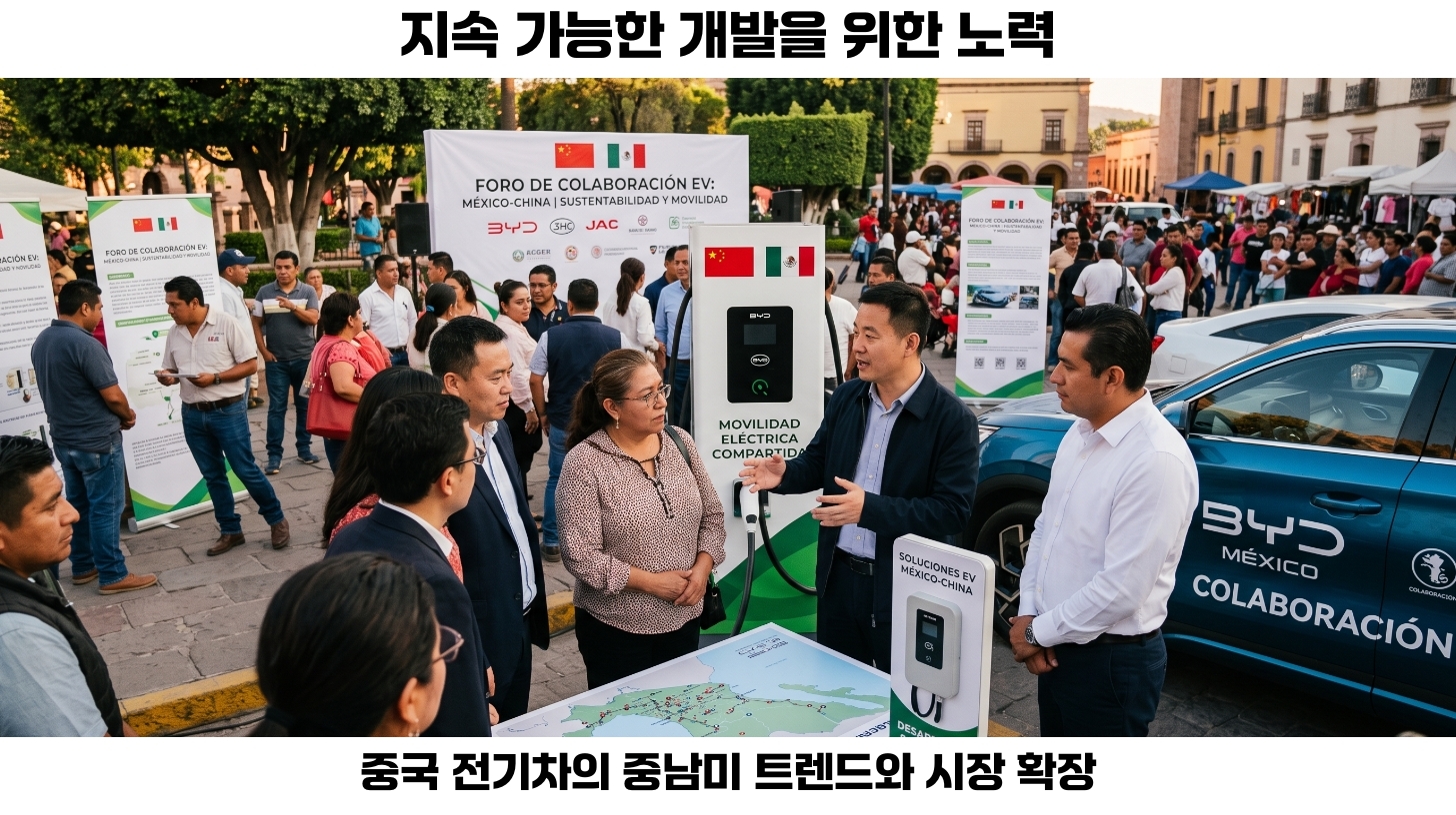중국 전기차, 미주 시장 진출로 자동차 산업의 판도를 바꾸다