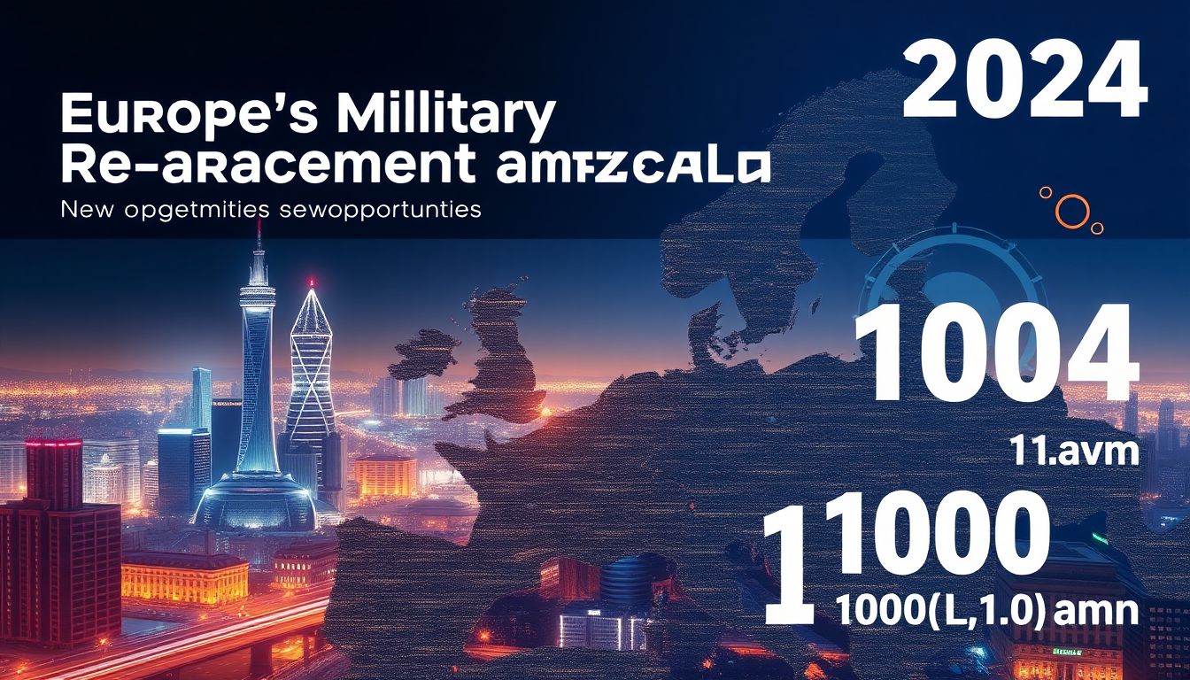 유럽 재무장 계획: 새로운 기회의 창